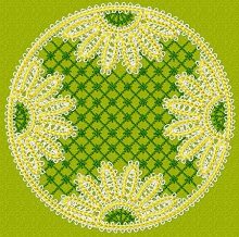 FSL Battenberg Sunflower Doily 