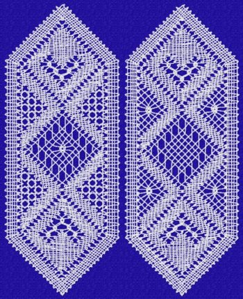 FSL Bobbin Lace Bookmark Set 