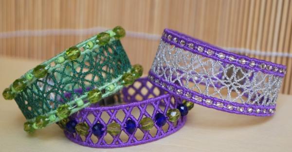 Advanced Embroidery Designs - FSL Elegant Bracelet Set