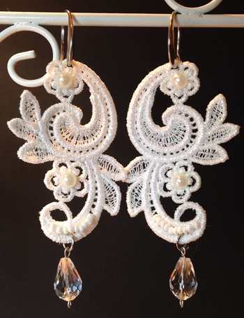 FSL Paisley Earrings