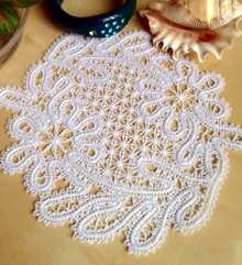 FSL Battenberg Primrose Lace Doily