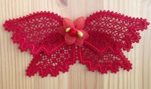 FSL Battenberg Lace Bow