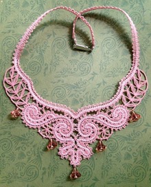 FSL Battenberg Classical Revival Necklace
