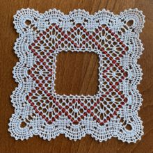 Freestanding Bobbin Lace Doily