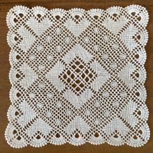 Freestanding Bobbin Lace Doily