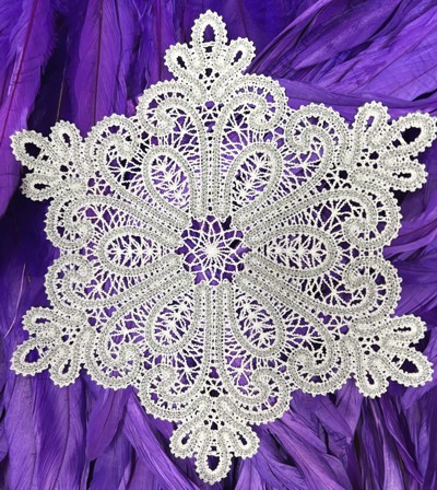 FSL Battenberg Lace Doily