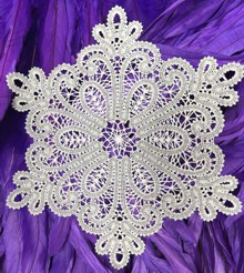 FSL Battenberg Lace Doily Freestanding Lace Machine Embroidery Design