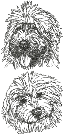 Old English Sheepdog (Bobtail) Set