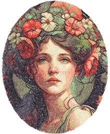 Girl in a Flower Crown