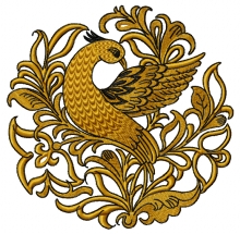 Fairy Bird Machine Embroidery Design