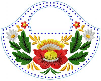 Flower Panel for a Purse