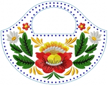 Flower Panel for a Purse