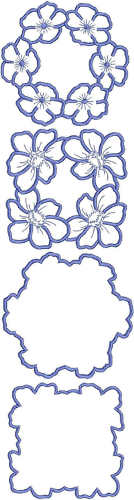 Flower Doily Set