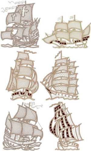 Sailing Ships Set