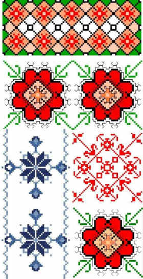 Floral Border Set II