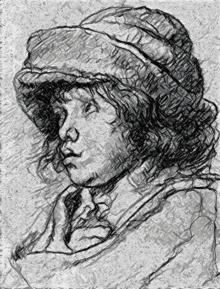 Peter Paul Rubens. Portrait of Nicholas Rubens.