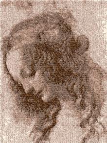 Leonardo. Head of Woman.