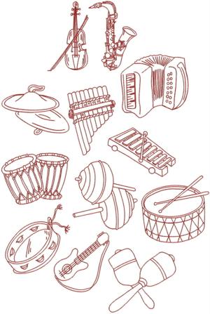 Musical Instrument Set II