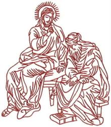 Jesus Talks with Nicodemus