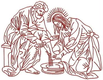 Jesus Washes the Disciples' Feet