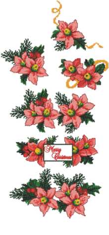 Poinsettia Linen Set