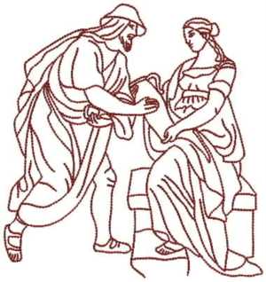 Rebecca Gives Abraham's Servant Water