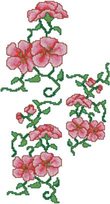 Chinese Flower Motif Set