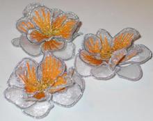3D Organza Flower