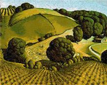 Young Corn by Grant Wood