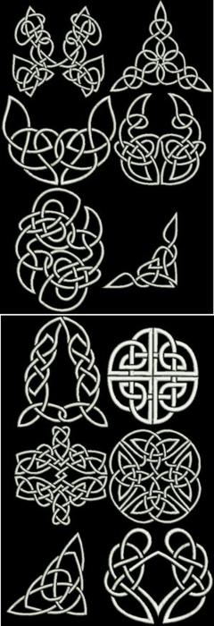 Celtic Motif Sets III and  IV