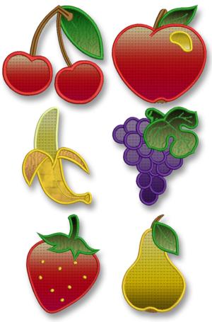 Fruit &amp; Vegetables Embroidery Designs