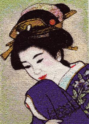 Geisha Series: Purple Kimono