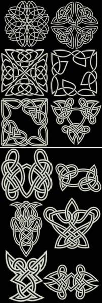 Celtic Motif Sets V and VI