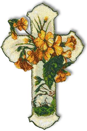 Easter Primrose Cross