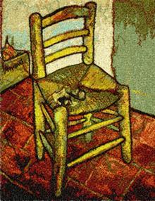 Chair with Pipe by Van Gogh