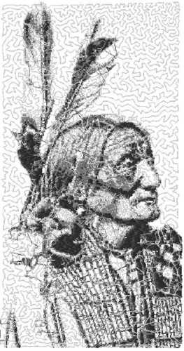 Advanced Embroidery Designs - Chief Crazy Bear