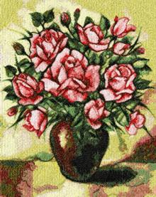 Vase with Roses