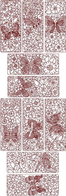 Birds and Butterflies Quilt Block Sets I & II