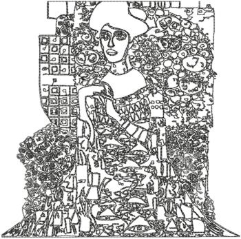 Portrait of Adele Bloch-Bauer by Gustav Klimt