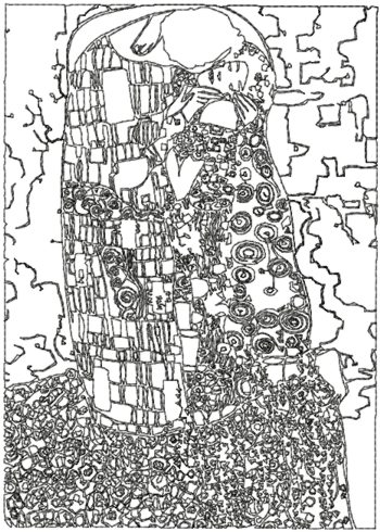 The Kiss by Gustav Klimt