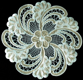 Cutwork Anemone Doily
