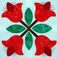 Baltimore Quilt: Tulip Applique