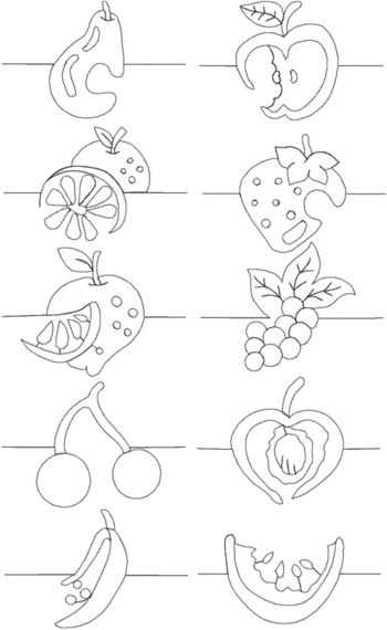 Quilting Fruit Border Set