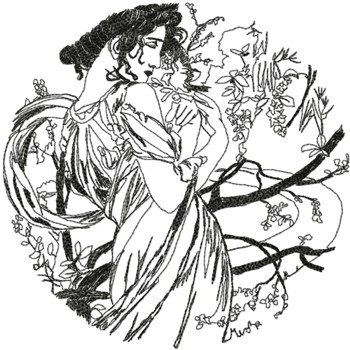 Alphonse Mucha Calendar Series: May