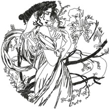 Alphonse Mucha Calendar Series: May