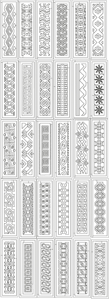 Mexican Motif Set