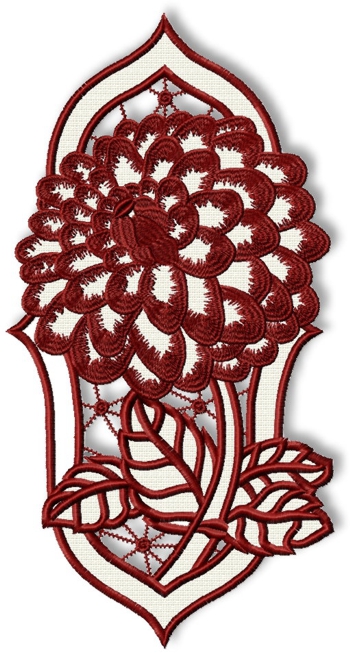 Dahlia Cutwork Lace