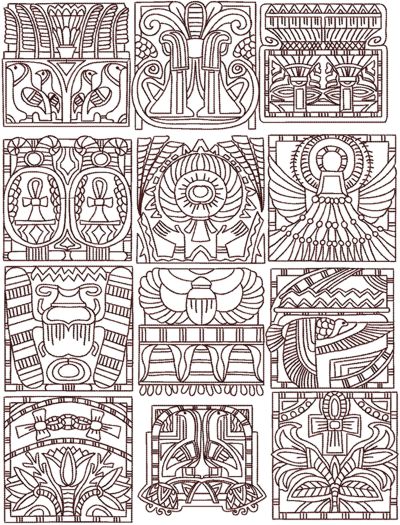 One-Color Ancient Egypt Set