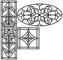 One-Color Stained Glass Set