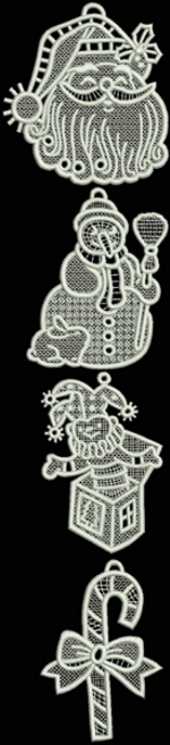 Lace Ornament Set II